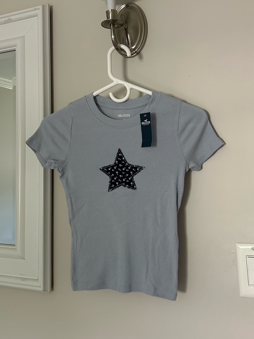 Hollister Star Baby Tee NWT